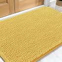 OLANLY Dog Door Mat for Muddy Paws 30x20, Super Absorbent Chenille Mud Mat