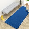 OLANLY Dog Door Mat for Muddy Paws 59x24, Super Absorbent Chenille Mud Mat