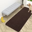 OLANLY Dog Door Mat for Muddy Paws 59x24, Super Absorbent Chenille Mud Mat