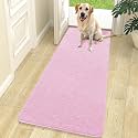 OLANLY Dog Door Mat for Muddy Paws 70x24, Super Absorbent Chenille Mud Mat