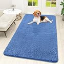 OLANLY Dog Door Mat for Muddy Paws 59x32, Super Absorbent Chenille Mud Mat