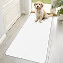 OLANLY Dog Door Mat for Muddy Paws 70x35, Super Absorbent Chenille Mud Mat