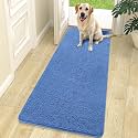 OLANLY Dog Door Mat for Muddy Paws 70x24, Super Absorbent Chenille Mud Mat