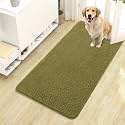 OLANLY Dog Door Mat for Muddy Paws 44x24, Super Absorbent Chenille Mud Mat