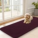 OLANLY Dog Door Mat for Muddy Paws 47x20, Super Absorbent Chenille Mud Mat