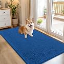OLANLY Dog Door Mat for Muddy Paws 54x32, Super Absorbent Chenille Mud Mat