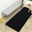 OLANLY Dog Door Mat for Muddy Paws 59x24, Super Absorbent Chenille Mud Mat