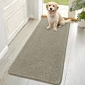 OLANLY Dog Door Mat for Muddy Paws 70x32, Super Absorbent Chenille Mud Mat
