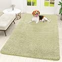 OLANLY Dog Door Mat for Muddy Paws 59x35, Super Absorbent Chenille Mud Mat