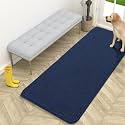 OLANLY Dog Door Mat for Muddy Paws 59x24, Super Absorbent Chenille Mud Mat