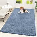 OLANLY Dog Door Mat for Muddy Paws 70x46, Super Absorbent Chenille Mud Mat