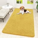 OLANLY Dog Door Mat for Muddy Paws 59x32, Super Absorbent Chenille Mud Mat