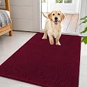 OLANLY Dog Door Mat for Muddy Paws 44x32, Super Absorbent Chenille Mud Mat