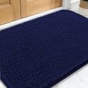 OLANLY Dog Door Mat for Muddy Paws 34x21, Super Absorbent Chenille Mud Mat