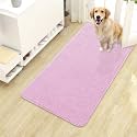 OLANLY Dog Door Mat for Muddy Paws 40x24, Super Absorbent Chenille Mud Mat