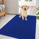 OLANLY Dog Door Mat for Muddy Paws 44x32, Super Absorbent Chenille Mud Mat