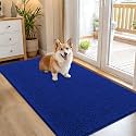 OLANLY Dog Door Mat for Muddy Paws 54x32, Super Absorbent Chenille Mud Mat