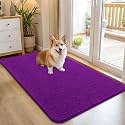 OLANLY Dog Door Mat for Muddy Paws 45x27, Super Absorbent Chenille Mud Mat