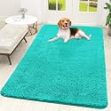 OLANLY Dog Door Mat for Muddy Paws 59x35, Super Absorbent Chenille Mud Mat