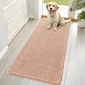 OLANLY Dog Door Mat for Muddy Paws 70x32, Super Absorbent Chenille Mud Mat