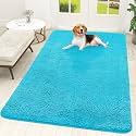 OLANLY Dog Door Mat for Muddy Paws 70x46, Super Absorbent Chenille Mud Mat