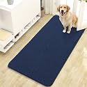OLANLY Dog Door Mat for Muddy Paws 47x24, Super Absorbent Chenille Mud Mat