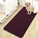 OLANLY Dog Door Mat for Muddy Paws 47x24, Super Absorbent Chenille Mud Mat