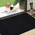 OLANLY Dog Door Mat for Muddy Paws 47x32, Super Absorbent Chenille Mud Mat