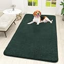 OLANLY Dog Door Mat for Muddy Paws 59x32, Super Absorbent Chenille Mud Mat