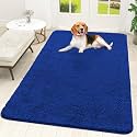 OLANLY Dog Door Mat for Muddy Paws 59x35, Super Absorbent Chenille Mud Mat