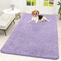 OLANLY Dog Door Mat for Muddy Paws 59x35, Super Absorbent Chenille Mud Mat