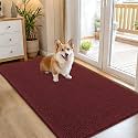 OLANLY Dog Door Mat for Muddy Paws 54x32, Super Absorbent Chenille Mud Mat