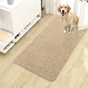 OLANLY Dog Door Mat for Muddy Paws 40x24, Super Absorbent Chenille Mud Mat