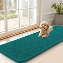 OLANLY Dog Door Mat for Muddy Paws 59x20, Super Absorbent Chenille Mud Mat