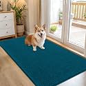 OLANLY Dog Door Mat for Muddy Paws 54x32, Super Absorbent Chenille Mud Mat