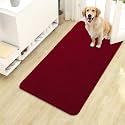 OLANLY Dog Door Mat for Muddy Paws 40x24, Super Absorbent Chenille Mud Mat