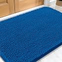 OLANLY Dog Door Mat for Muddy Paws 32x20, Super Absorbent Chenille Mud Mat