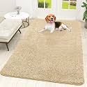 OLANLY Dog Door Mat for Muddy Paws 59x35, Super Absorbent Chenille Mud Mat