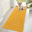 OLANLY Dog Door Mat for Muddy Paws 70x32, Super Absorbent Chenille Mud Mat