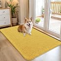 OLANLY Dog Door Mat for Muddy Paws 45x27, Super Absorbent Chenille Mud Mat