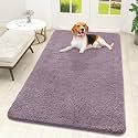 OLANLY Dog Door Mat for Muddy Paws 59x32, Super Absorbent Chenille Mud Mat