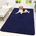 OLANLY Dog Door Mat for Muddy Paws 59x35, Super Absorbent Chenille Mud Mat