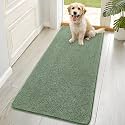 OLANLY Dog Door Mat for Muddy Paws 70x35, Super Absorbent Chenille Mud Mat