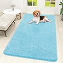 OLANLY Dog Door Mat for Muddy Paws 59x32, Super Absorbent Chenille Mud Mat