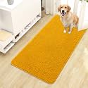 OLANLY Dog Door Mat for Muddy Paws 44x24, Super Absorbent Chenille Mud Mat