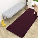 OLANLY Dog Door Mat for Muddy Paws 59x24, Super Absorbent Chenille Mud Mat