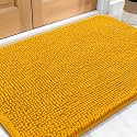 OLANLY Dog Door Mat for Muddy Paws 30x20, Super Absorbent Chenille Mud Mat
