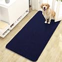OLANLY Dog Door Mat for Muddy Paws 47x24, Super Absorbent Chenille Mud Mat