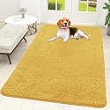OLANLY Dog Door Mat for Muddy Paws 59x35, Super Absorbent Chenille Mud Mat