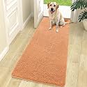 OLANLY Dog Door Mat for Muddy Paws 70x24, Super Absorbent Chenille Mud Mat